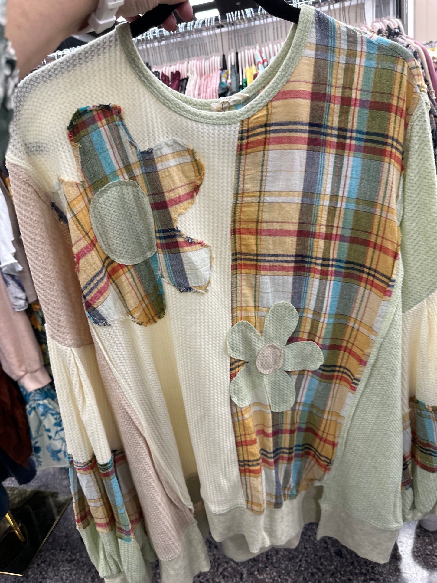 Felicity patchwork top