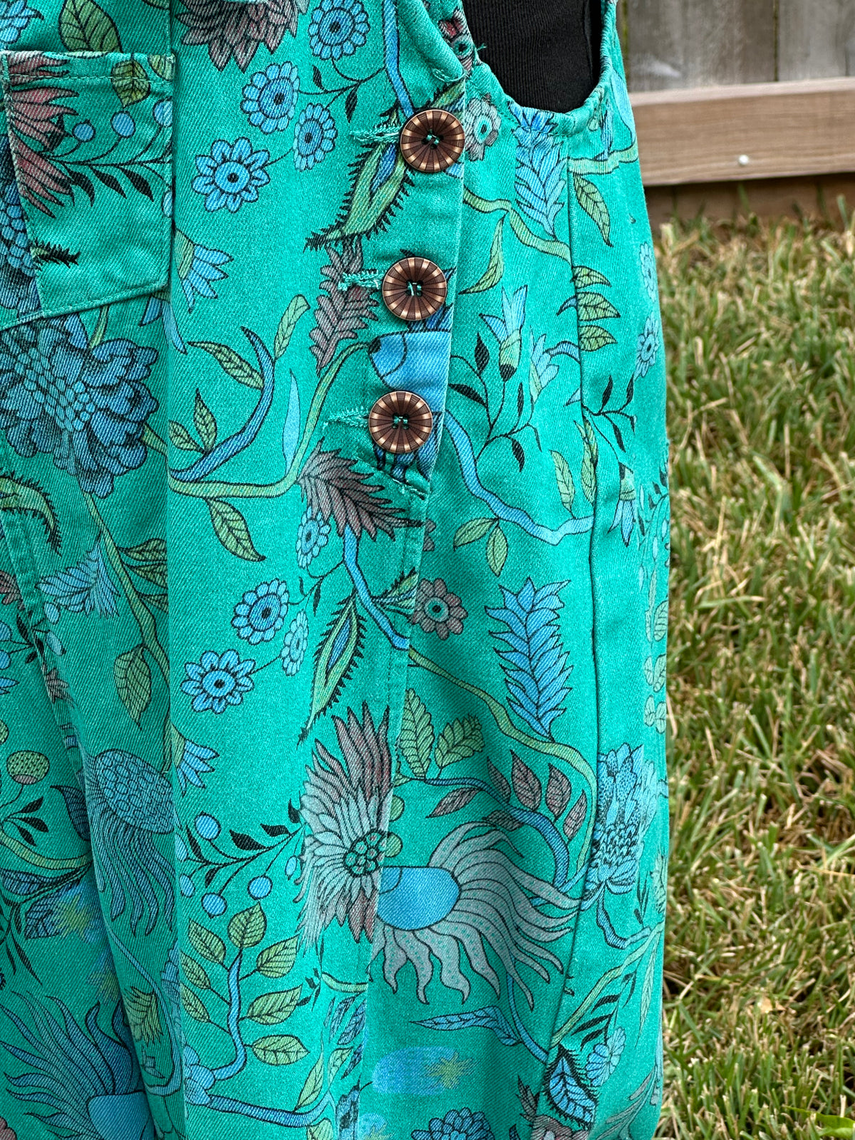 Frannie Floral Overalls