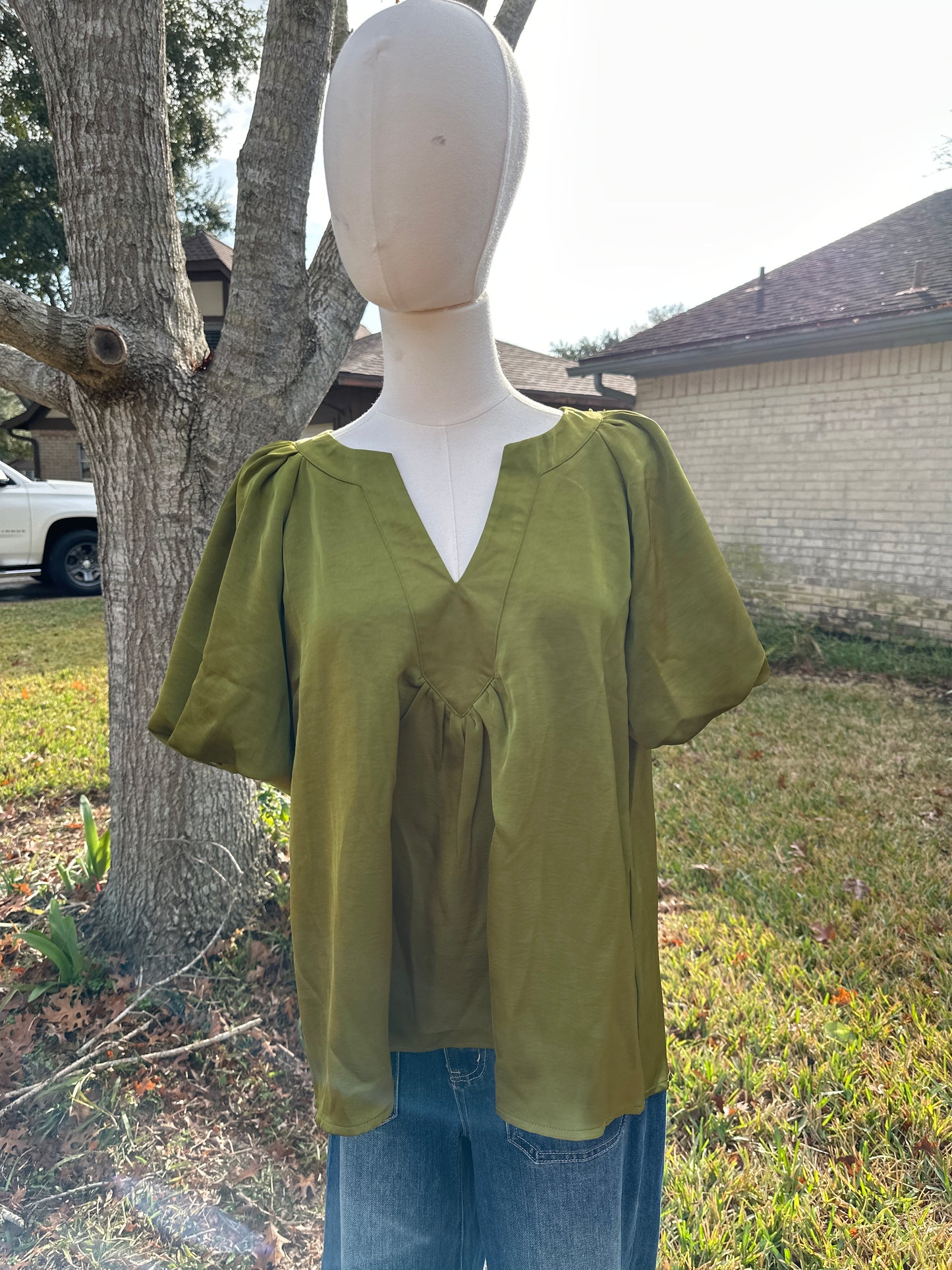 Lani puff sleeve top