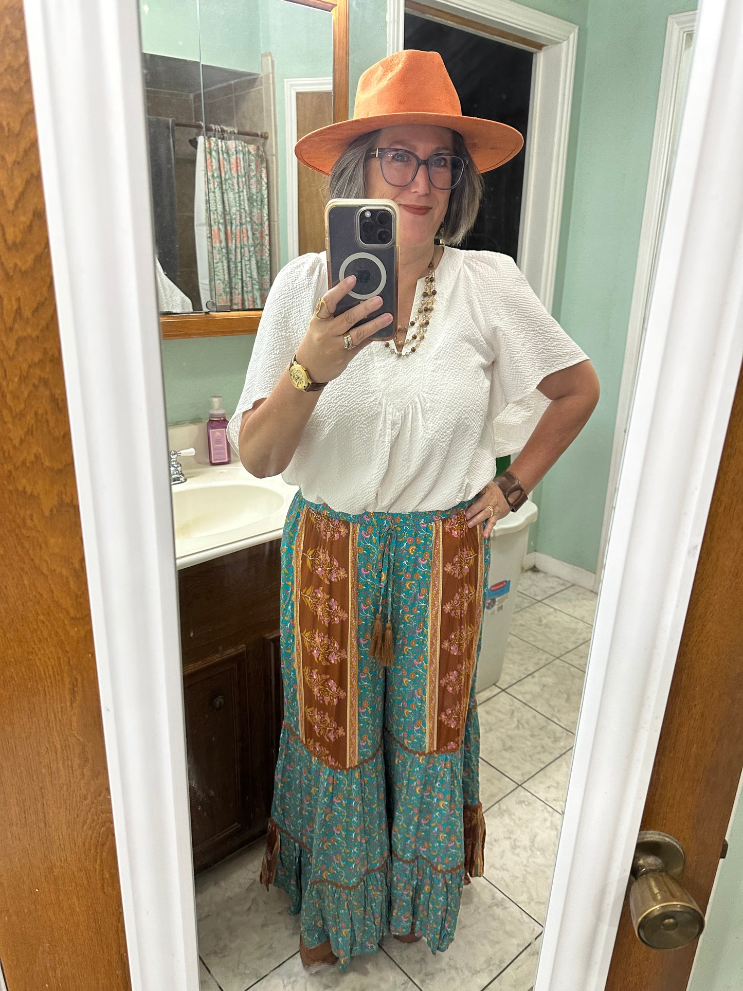 Maya floral print pants
