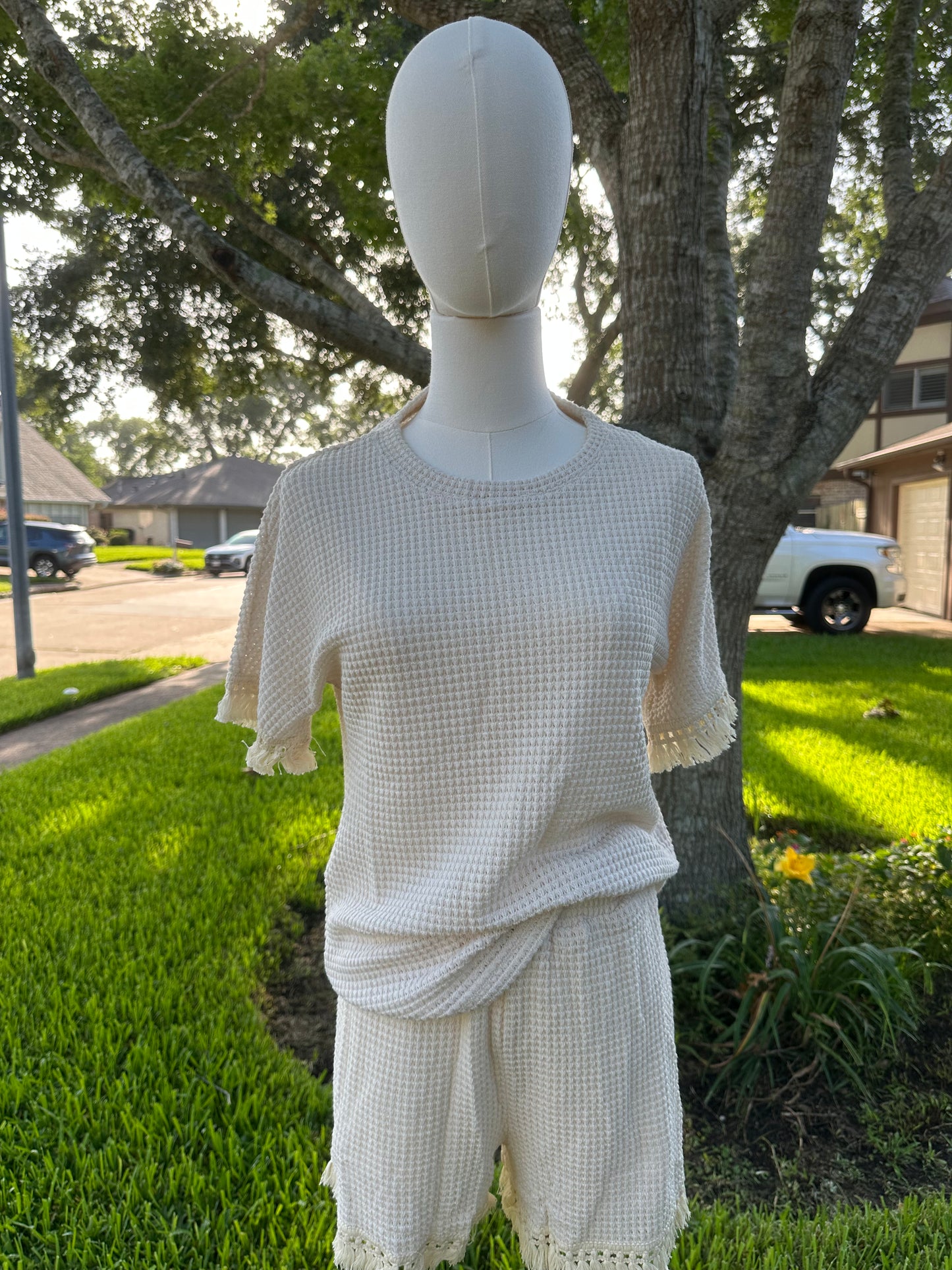 Lynn Textured Short Set