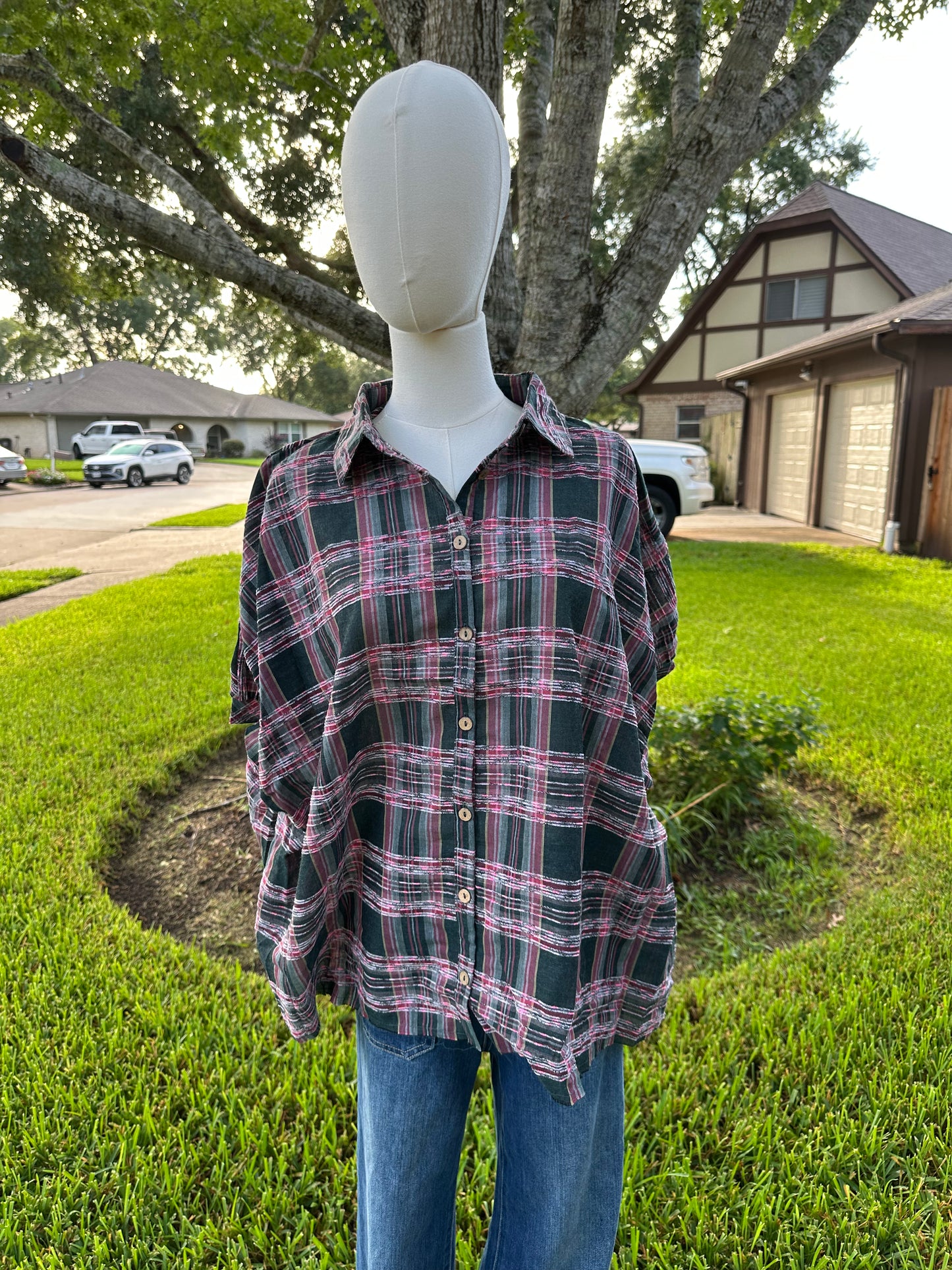 Darlene Plaid Shirt