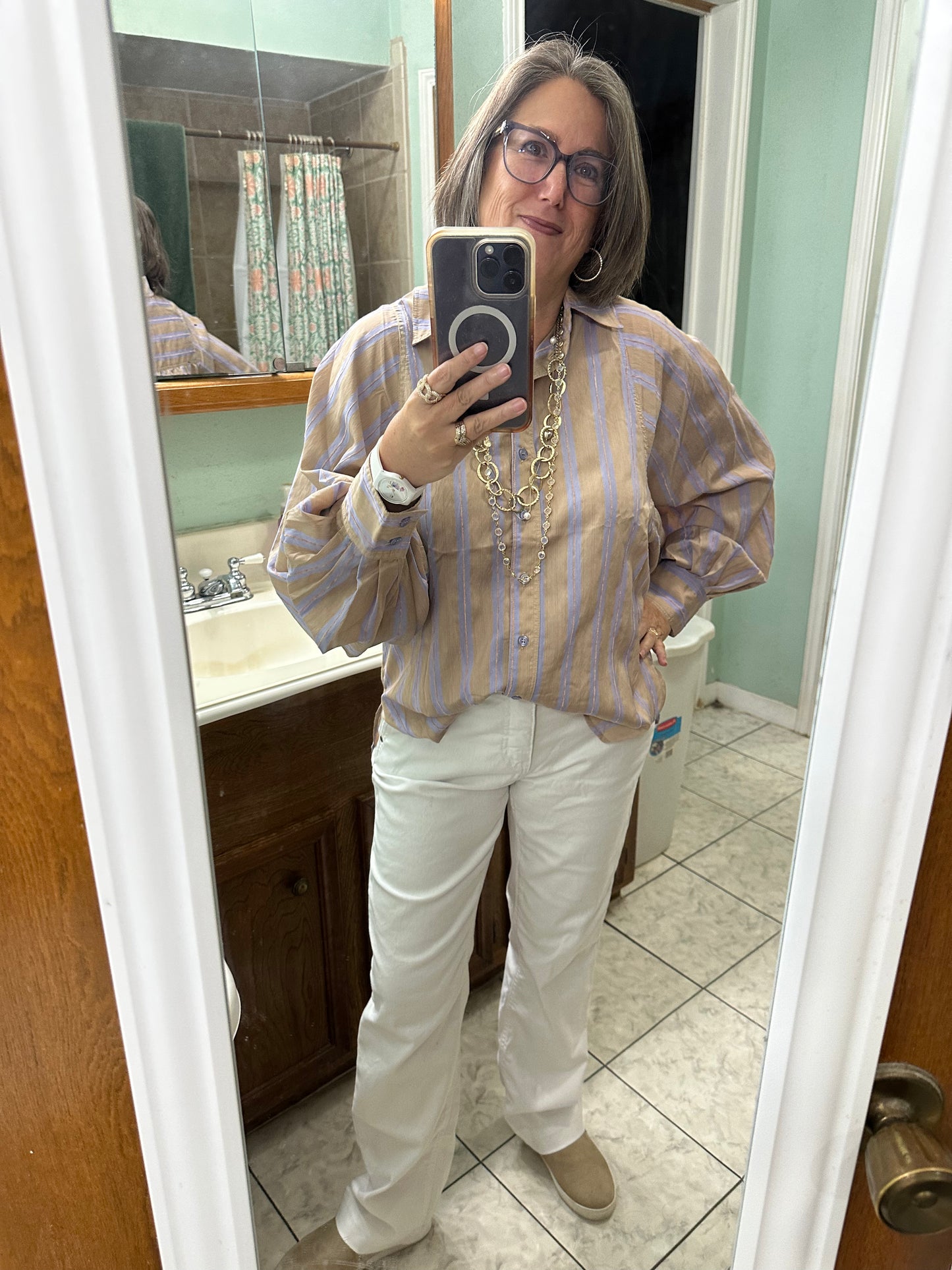 Katherine long sleeve top