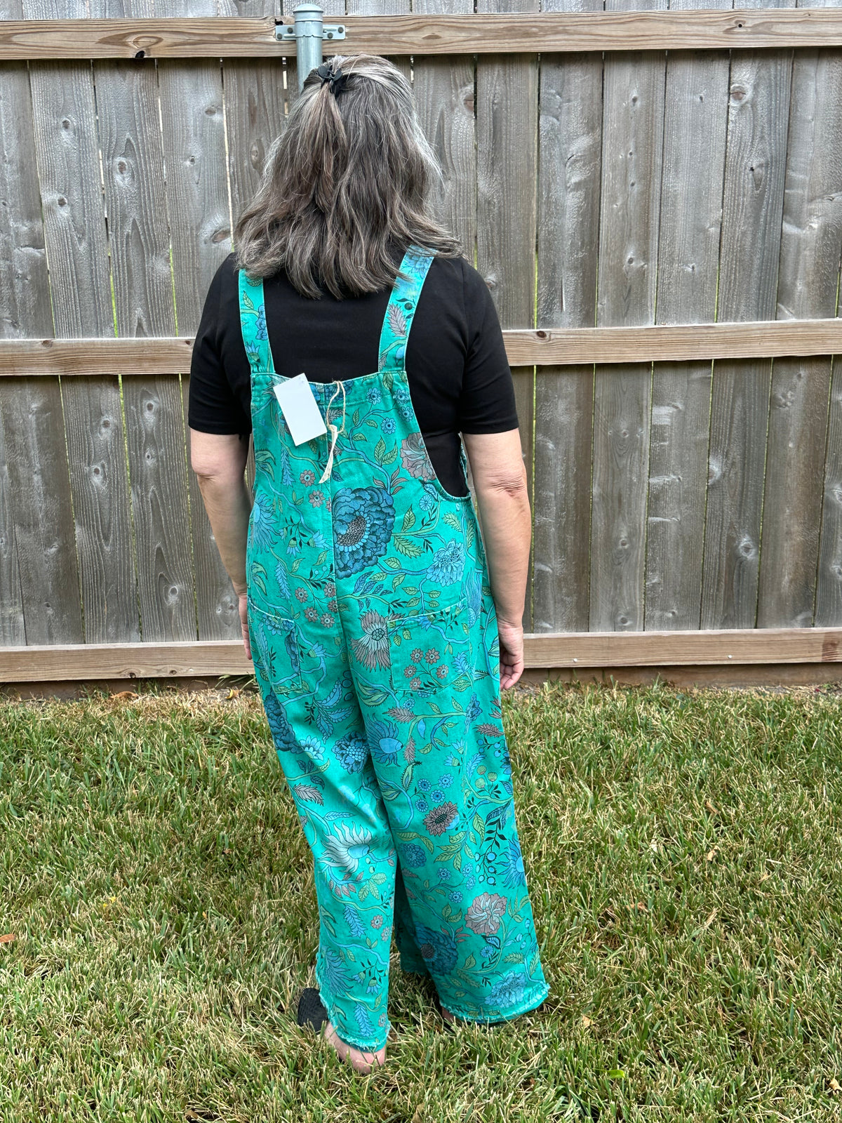 Frannie Floral Overalls