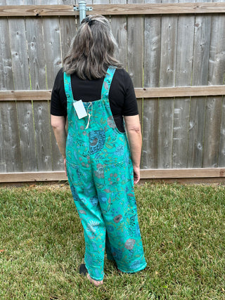Frannie Floral Overalls