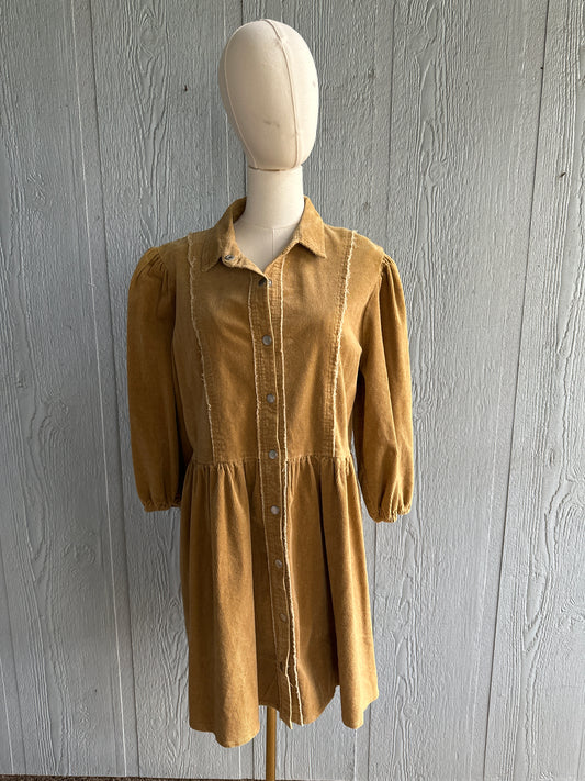 Lena corduroy dress