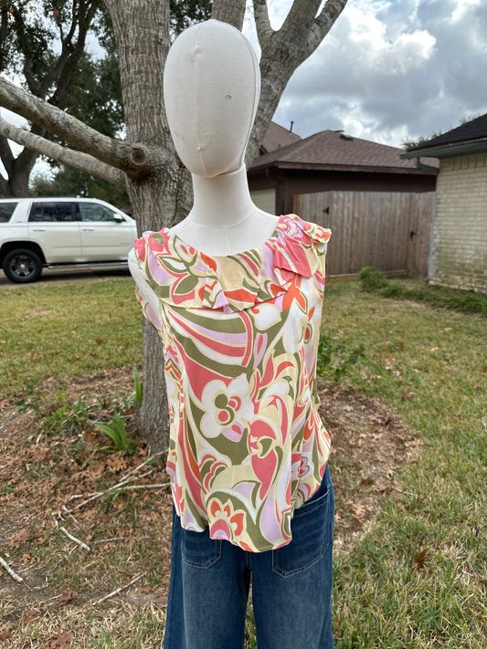Stacie sleeveless top