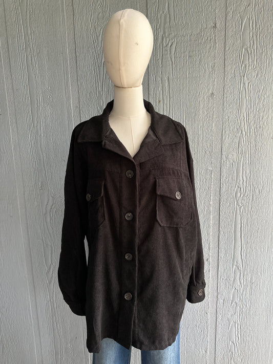 Zephyr Oversized Corduroy Shacket