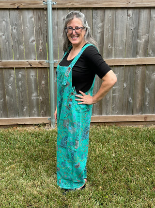 Frannie Floral Overalls