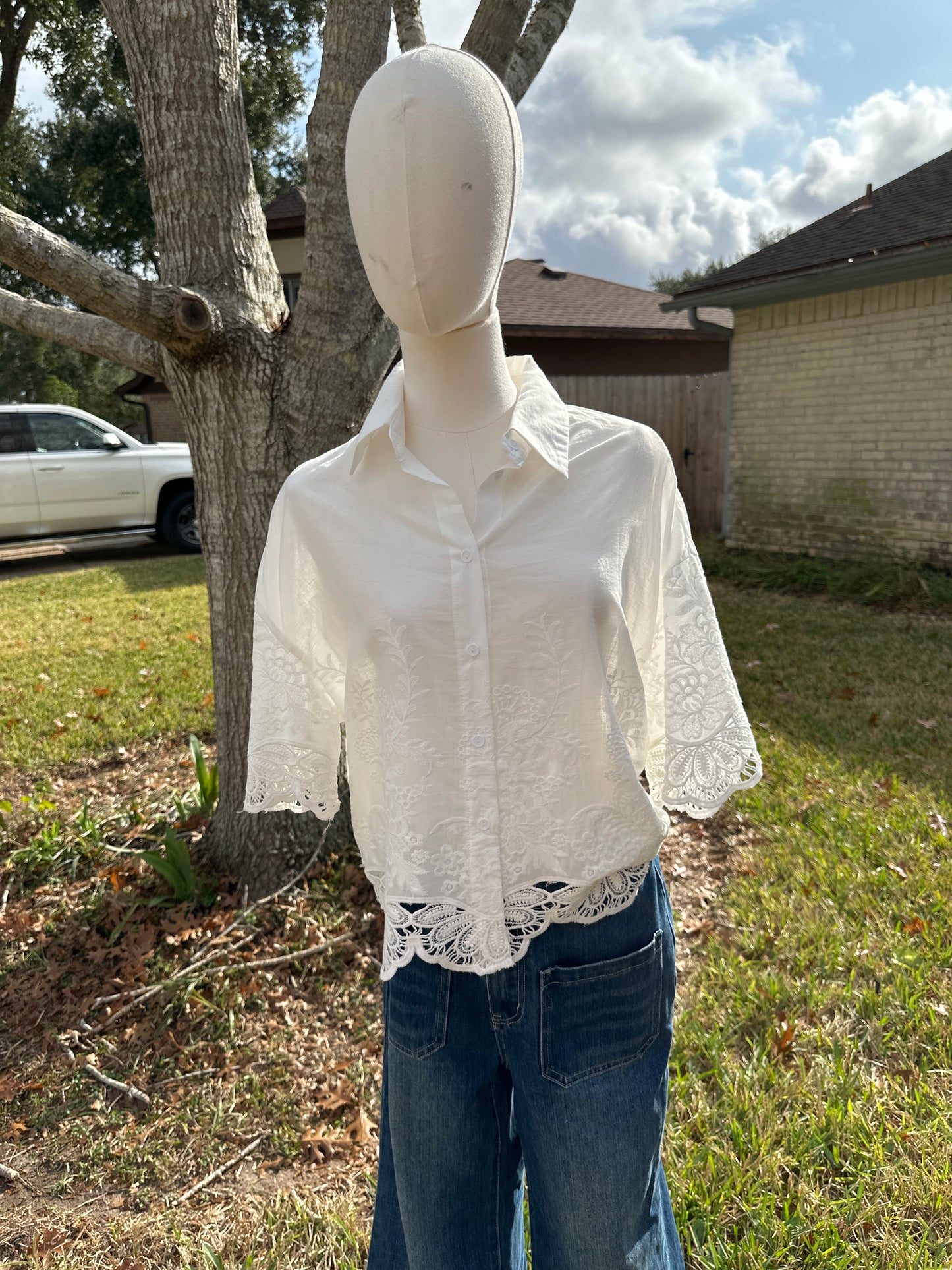 Lupita Lace Top