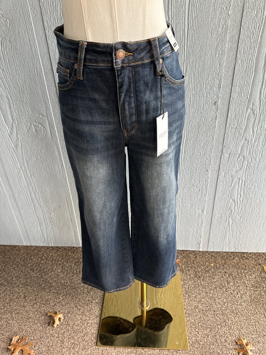 Judy Blue Wide Cropped Jean