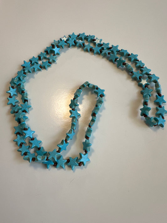 ATG 5 Turquoise Star Necklace