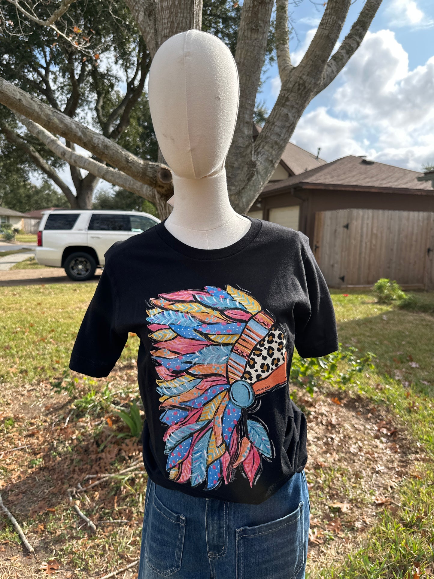 Angel graphic tee