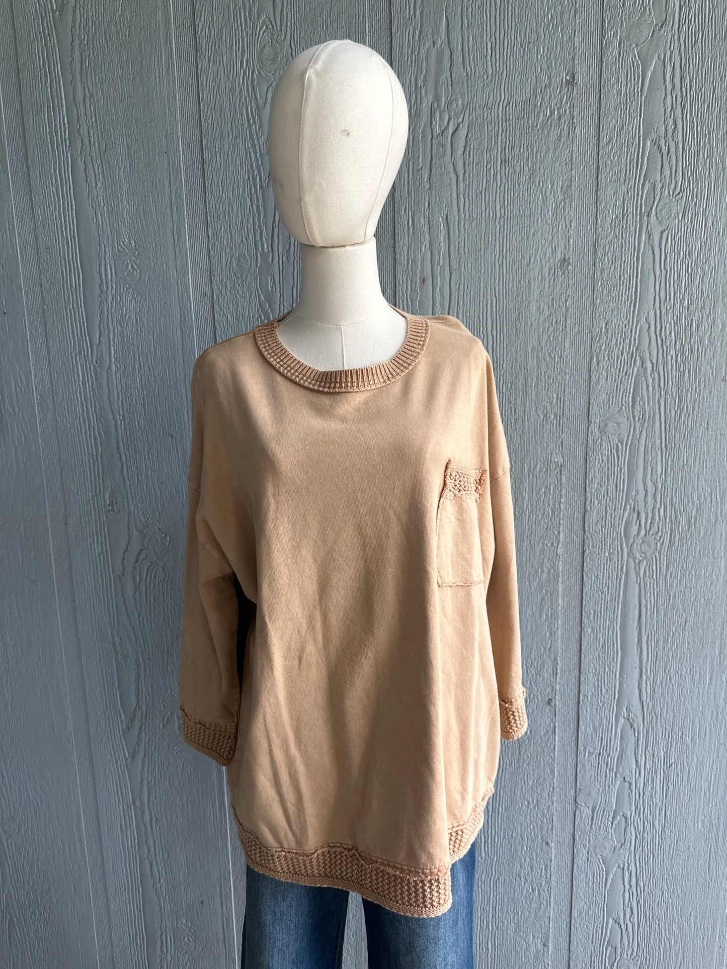 Polly Lace Trimmed Top