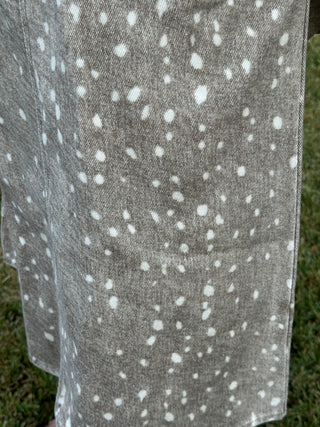 Annalee Deer Print Dress