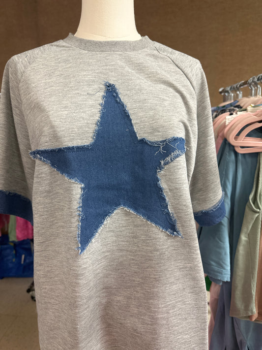 Adelle Star Patchwork Top