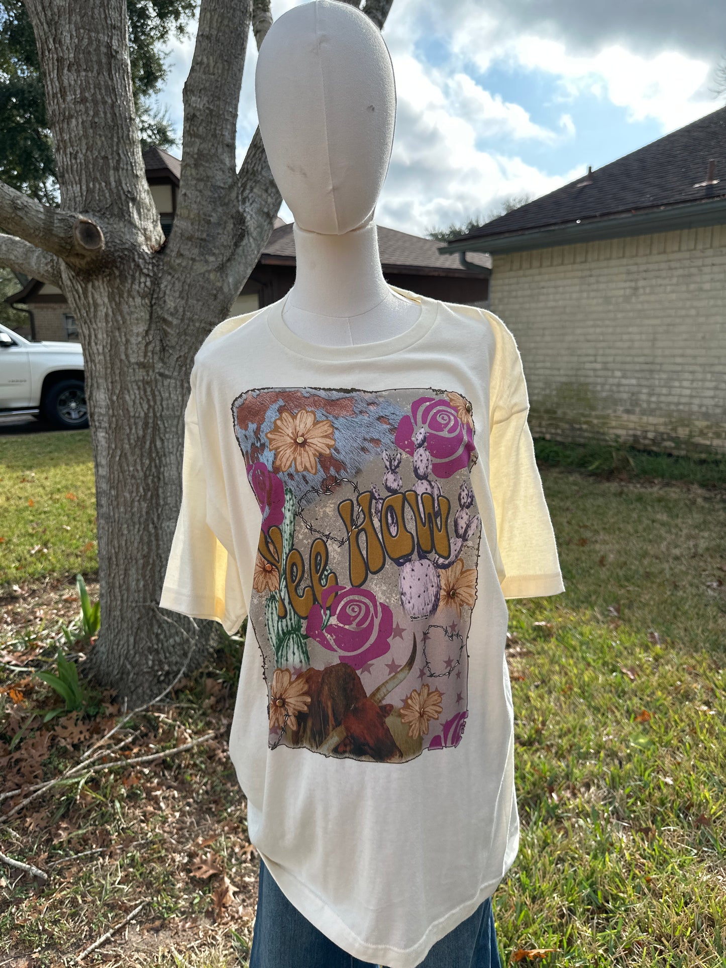 Yee-Haw graphic Tee