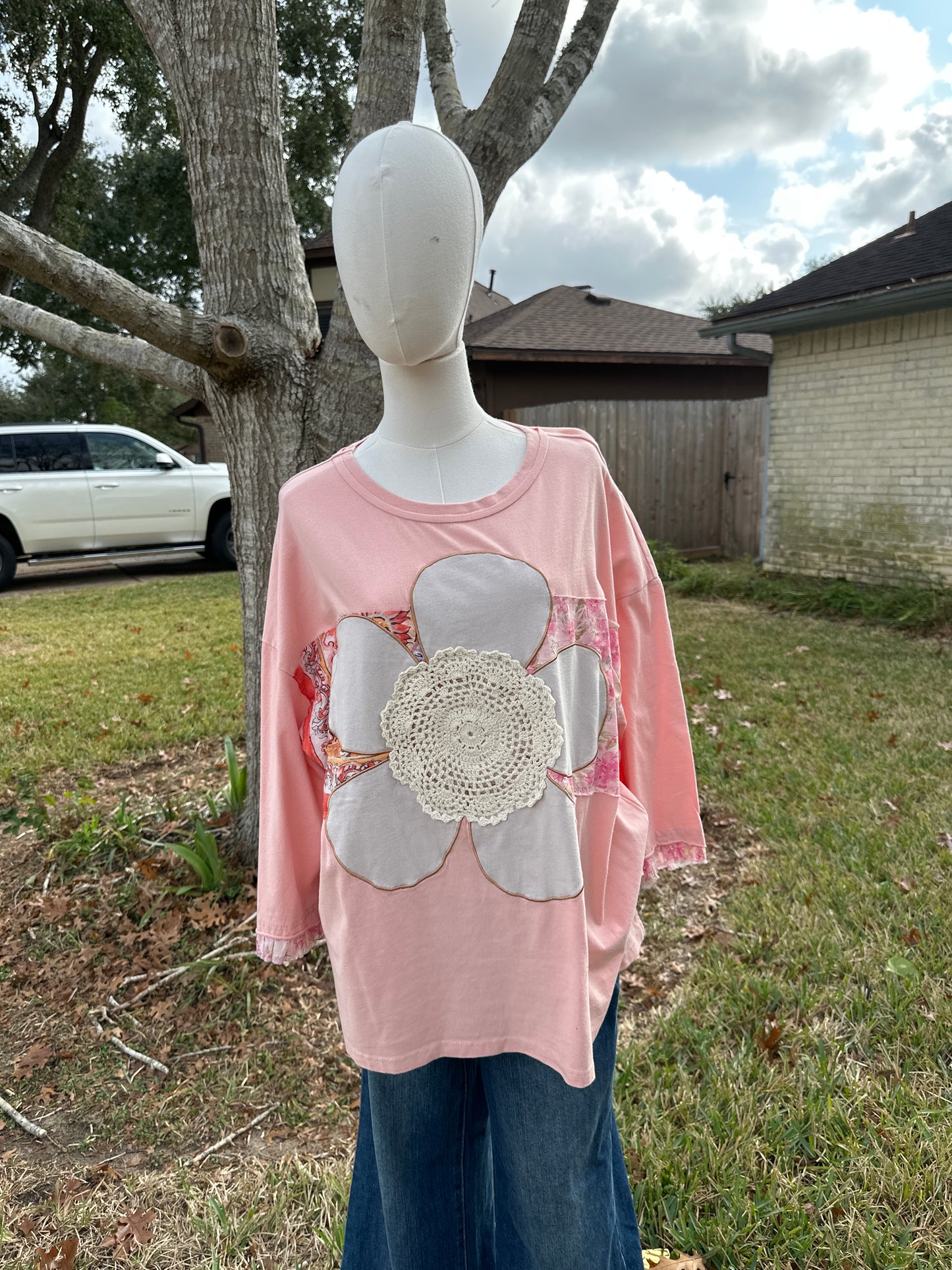 Felicia patchwork top