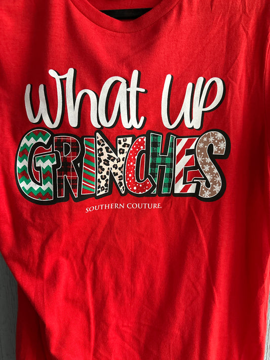 What Up Grinches graphic tee