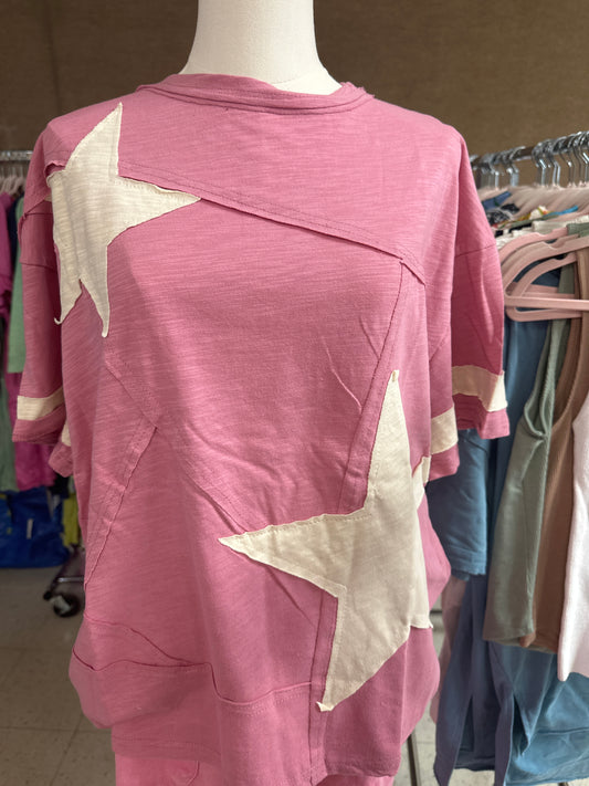 Leigh Star Patchwork Shirt