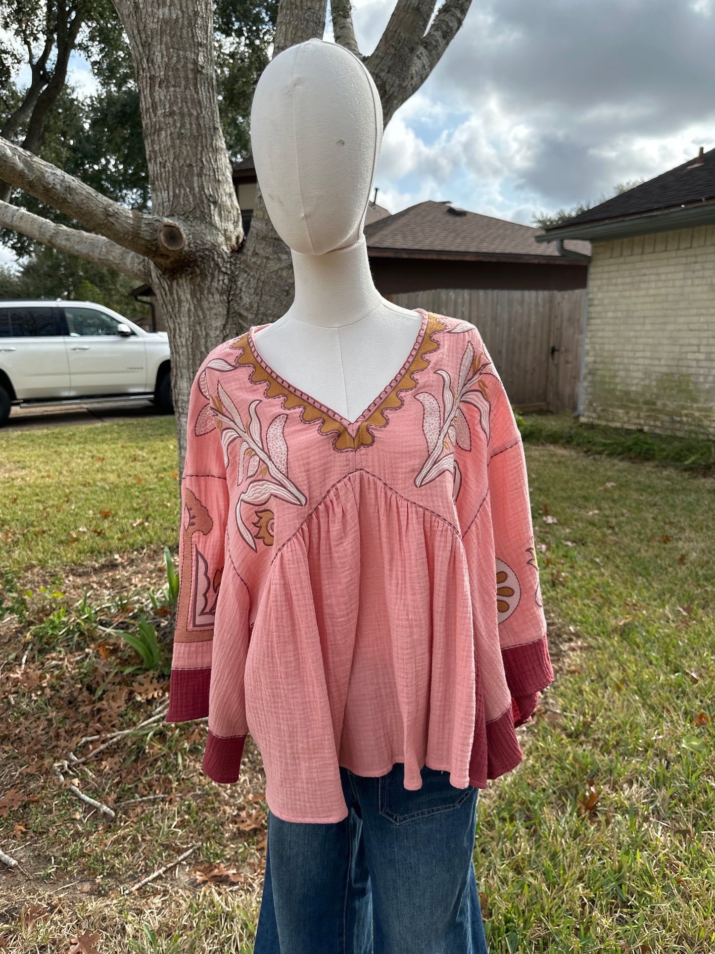 Betsy Boho top