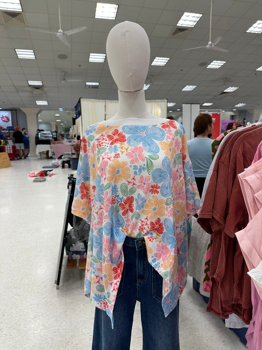 Clarice batwing top