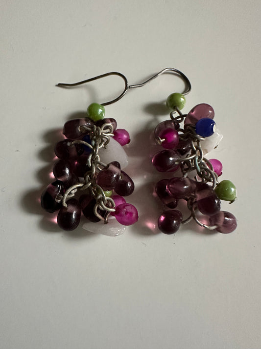 LAF 11 Multi-Color Beaded Earrings