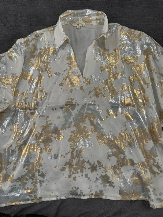 Skye Mixed Metal Top