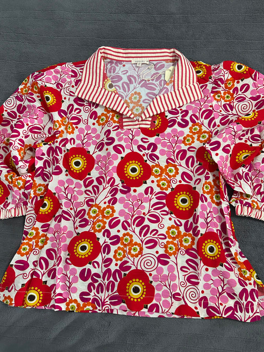 Poppy Floral Top