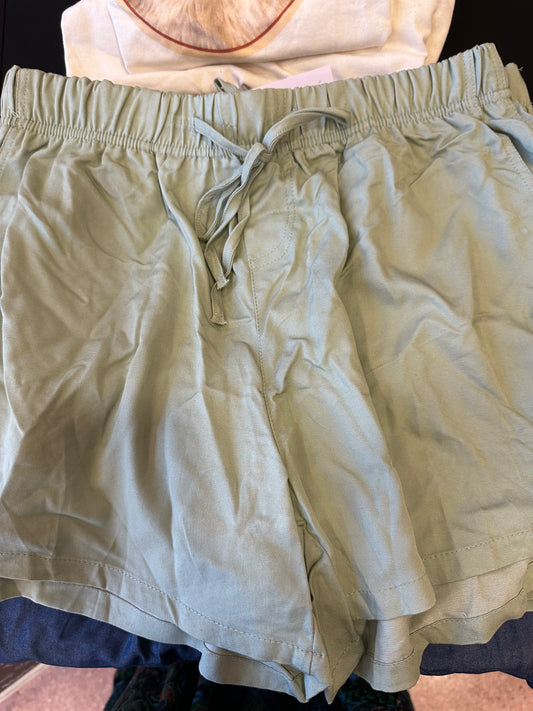 Glo Elastic Waist Shorts