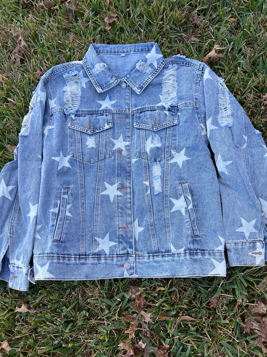 Star Shine Jean Jacket